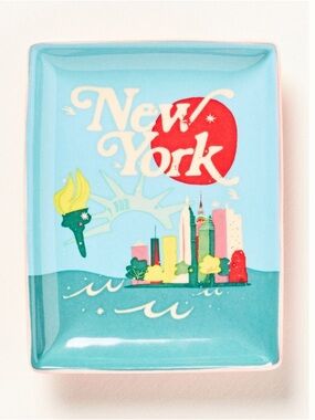 Anthropologie Daniella Manini Penny Trinket Dish New York